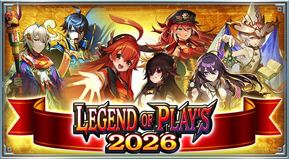 LEGEND OF PLAY'S 2026